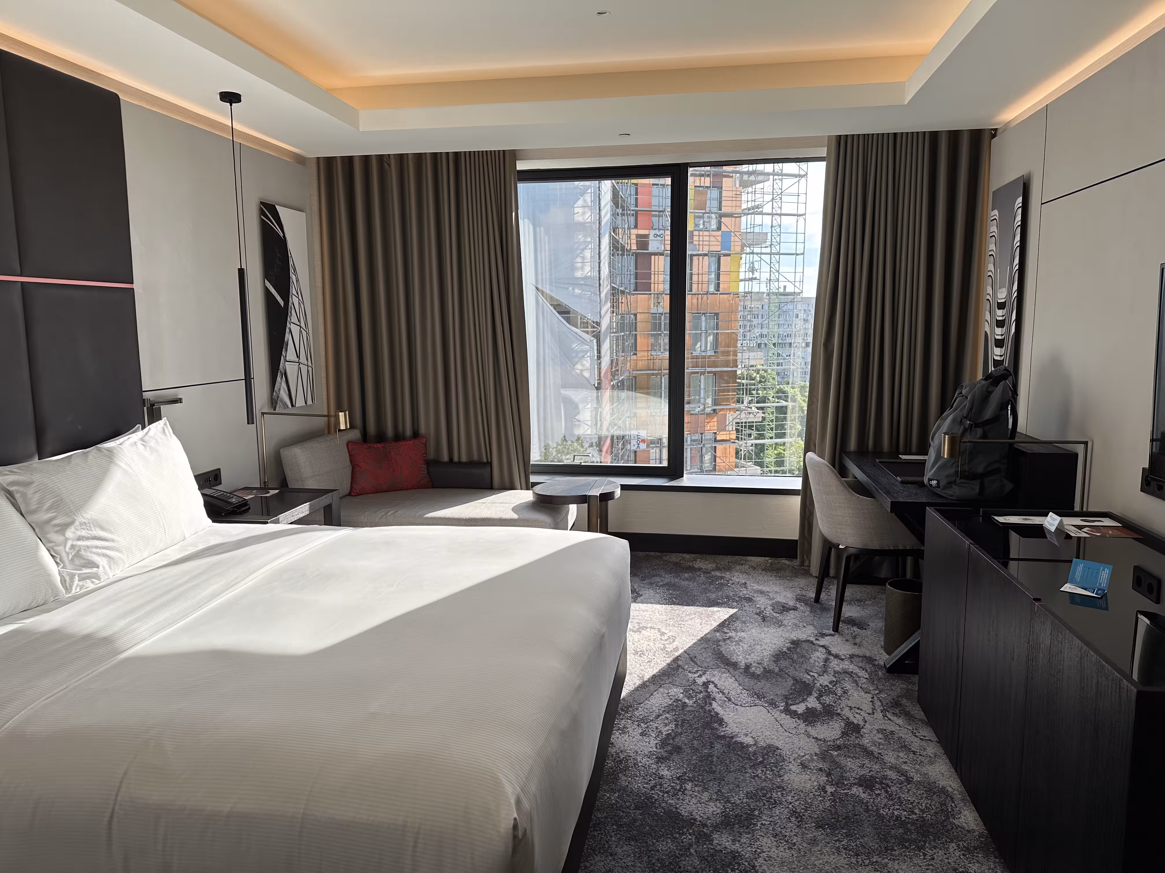 Hilton Belgrade Bedroom