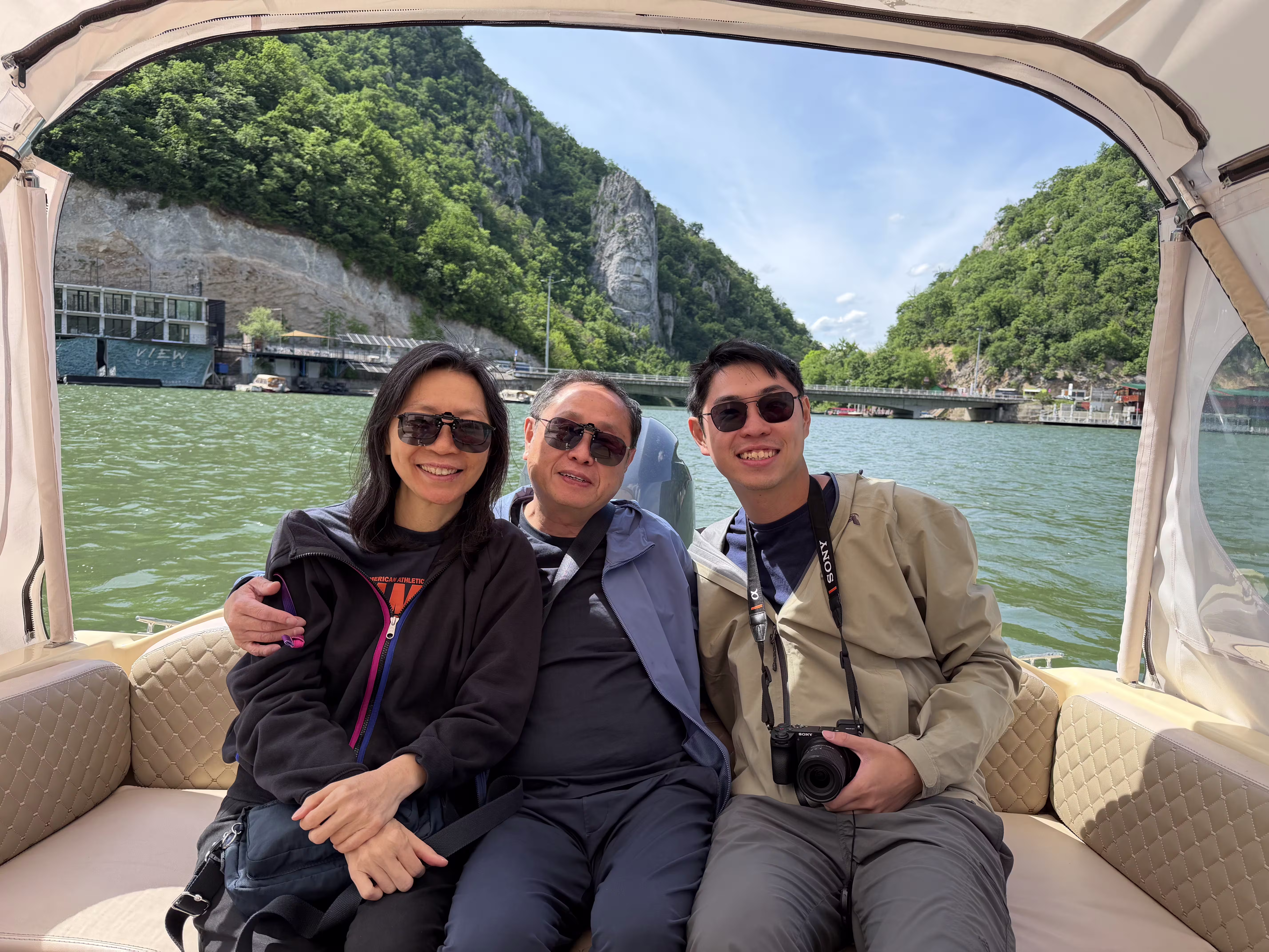 Boat Ride Family Photo