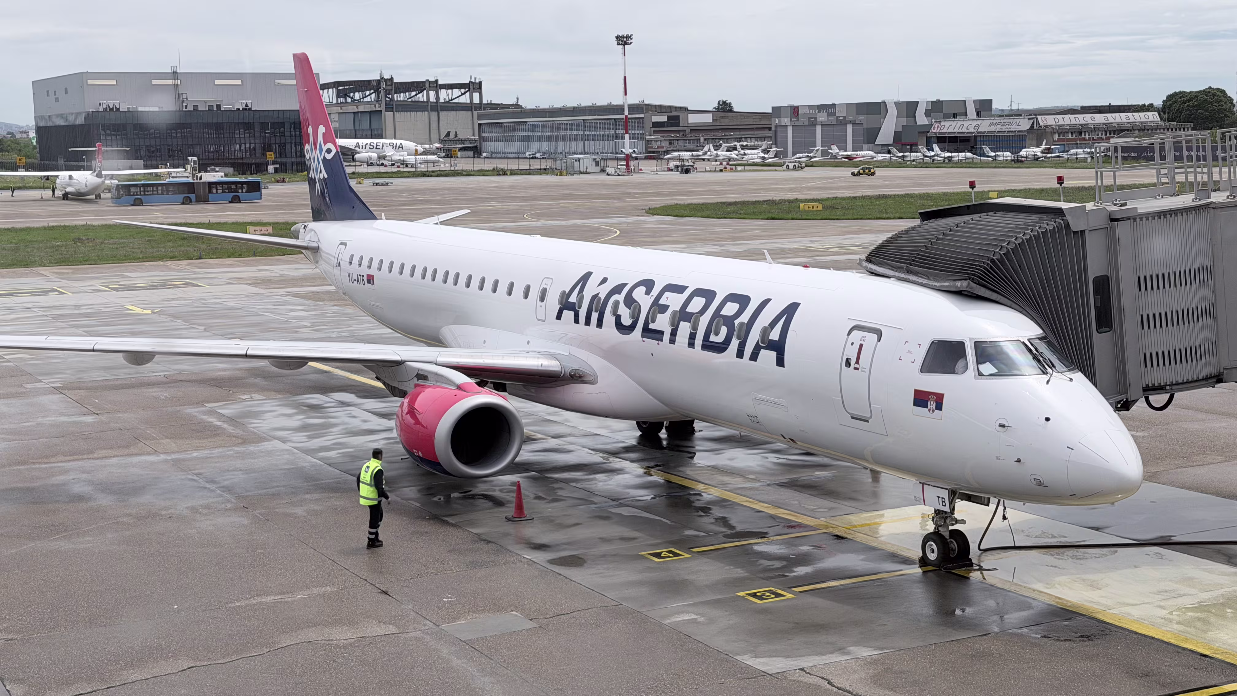 Plane to Tivat