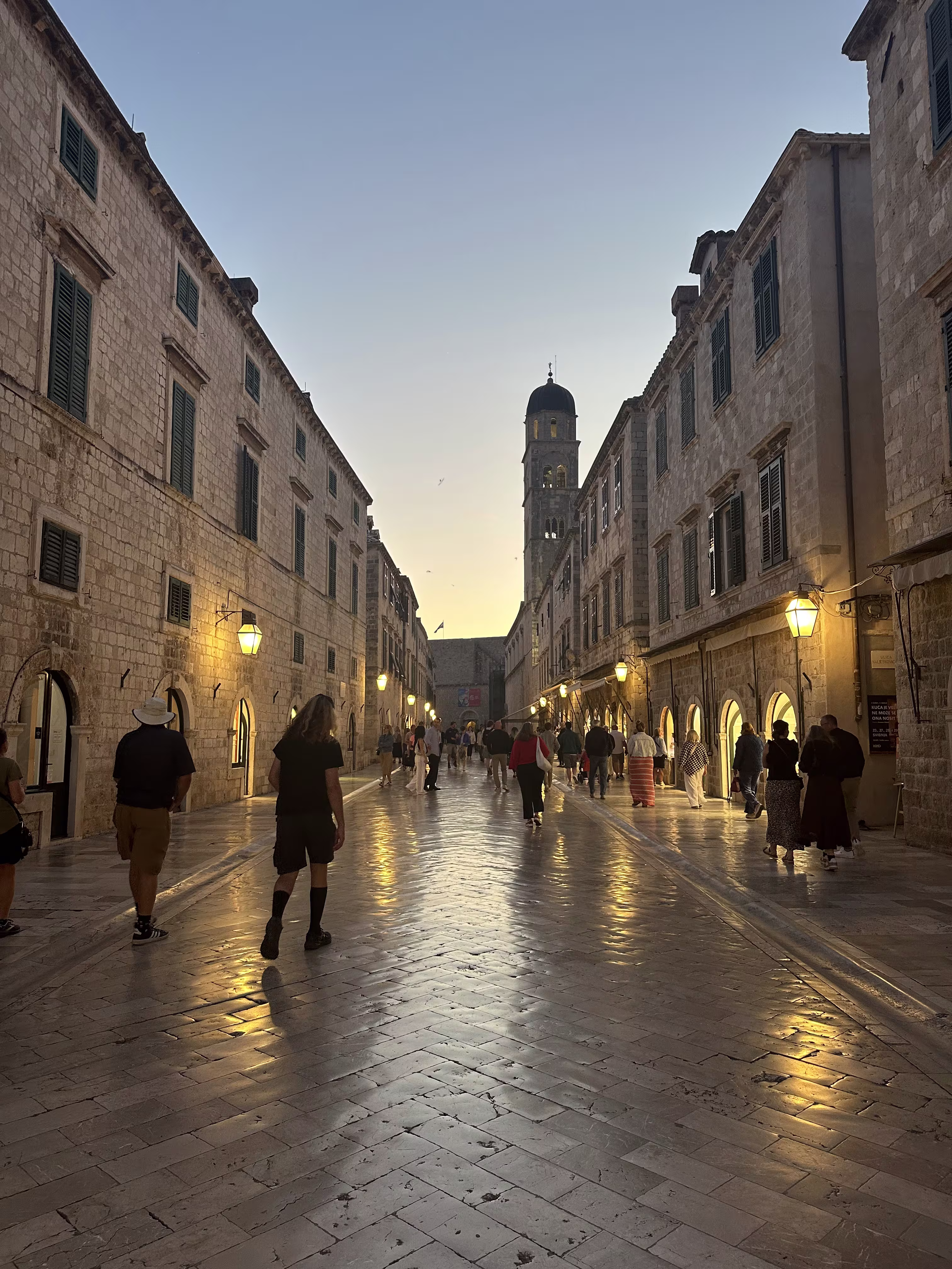 Dubrovnik at night